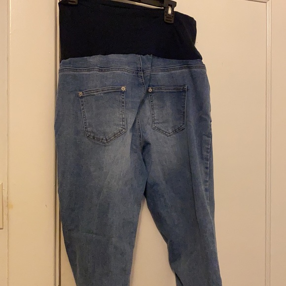 Denim Maternity pants - Picture 3 of 4